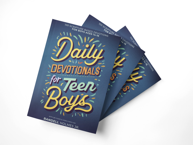 Daily Devotionals for Teen Boys: 100 Scripture Based Devotions for Boys Ages 14-16 with QR Codes & Videos Check-In's