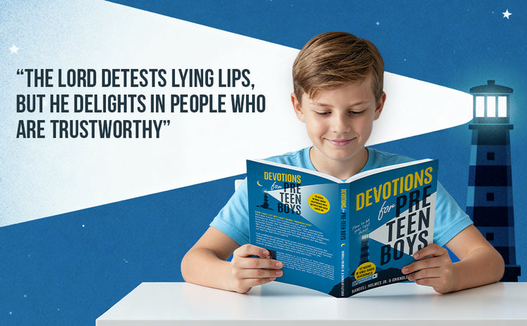 Devotions for Preteen Boys: 52 Weeks of Bible-Based Devotionals with QR Codes & Video Check-In's