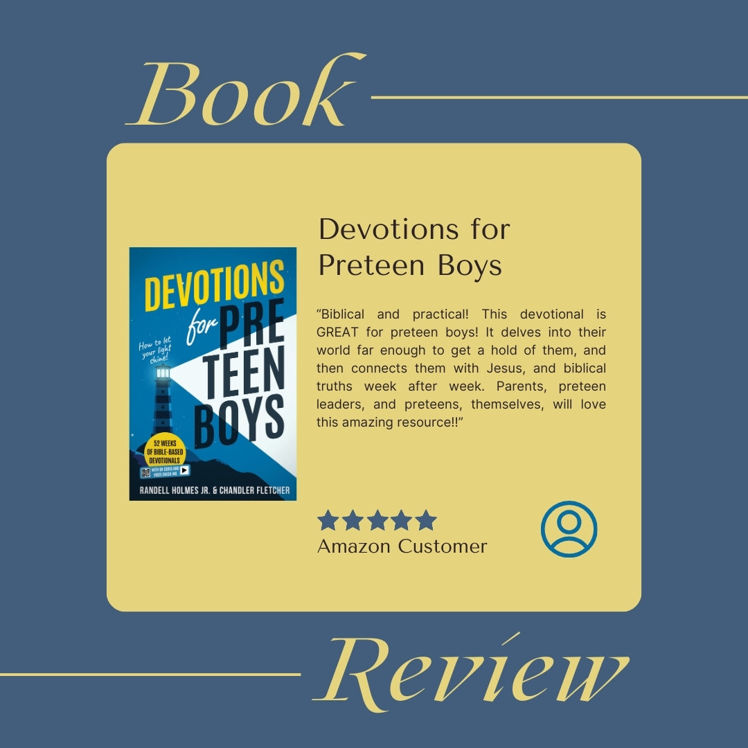 Devotions for Preteen Boys - Book Dropp