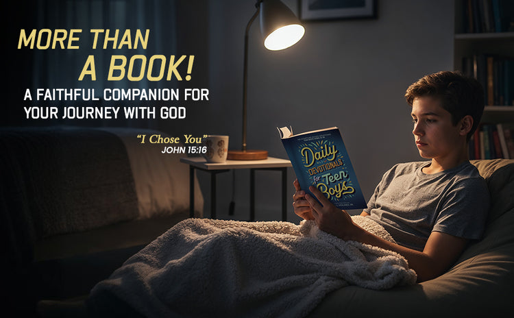 Daily Devotionals for Teen Boys: 100 Scripture Based Devotions for Boys Ages 14-16 with QR Codes & Videos Check-In's