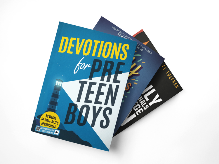 Daily Devotionals for Teen Boys: 100 Scripture Based Devotions for Boys Ages 14-16 with QR Codes & Videos Check-In's