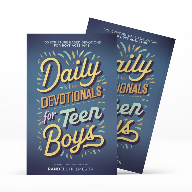 Daily Devotionals for Teen Boys: 100 Scripture Based Devotions for Boys Ages 14-16 with QR Codes & Videos Check-In's